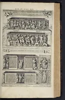 Picture 31 of 56 from Roma subterranea novissima : in qva post Antonivm Bosivm antesignanvm, Jo. Severanum congreg. oratorii presbyterum, et celebres alios scriptores : antiqvua Christianorum et praecipue martyrum cœmeteria, tituli, monimenta, epitaphia, inscriptiones ac nobiliora sanctorum sepulchra : sex libris distincta illustrantur et quamplurimæ res ecclesiasticæ iconibus graphice describuntur, ac multiplici tum sacra, tum profana eruditione declarantur : cum duplici indice, capitum & rerum locupletissimo : opera et studio (1659), leaf 478