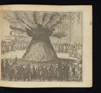 Picture 4 of 14 from Laurentii Banck Norcopensis Gothi, J.U.D. & profess. Frisii, Roma triumphans seu Actus inaugurationum & coronationum pontificum Romanorum & in spetie. Innocentii X. pont. max. brevis descriptio : cum omnibus triumphis & ceremoniis eidem actui additis. Accessit in fine appendix, de quarundam Roman. pontific. cerimoniarum origine. Cum triplici indice, capitum, rerum & verborum, ac Latino-Barbaro (1656), leaf 316