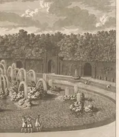 An illustration from Labirinthe de Versailles (1677)