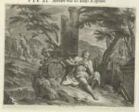 Picture 8 of 16 from Les Métamorphoses d'Ovide : en latin, traduites en françois, avec des remarques, et des explications historiques (1732), leaf 88