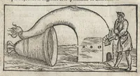Picture 16 of 38 from Pirotechnia, li diece libri della pirotechnia : nelliquali si tratta non solo la diuersita delle minere, ma ancho quanto si ricerca alla prattica di effe : e di quanto s'appartiene all'arte della fusione ouer getto de metalli, e d'ogni altra cosa a questa somigliante (1550), leaf 217