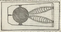 Picture 17 of 38 from Pirotechnia, li diece libri della pirotechnia : nelliquali si tratta non solo la diuersita delle minere, ma ancho quanto si ricerca alla prattica di effe : e di quanto s'appartiene all'arte della fusione ouer getto de metalli, e d'ogni altra cosa a questa somigliante (1550), leaf 223