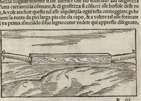 Picture 24 of 38 from Pirotechnia, li diece libri della pirotechnia : nelliquali si tratta non solo la diuersita delle minere, ma ancho quanto si ricerca alla prattica di effe : e di quanto s'appartiene all'arte della fusione ouer getto de metalli, e d'ogni altra cosa a questa somigliante (1550), leaf 246