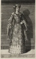 Picture 25 of 31 from Principes Hollandiae et Zelandiae, domini Frisiae : cvm genuinis ipsorum iconibus, à Theodorico Aquitaniae ad Iacobam Bauariae, diuersorum quondam pictorum opera, ad viuum sedulò depictis : nunc autem primum ex vetustissimis parietibus, in Carmelo obsessae vrbis Harlemi, per praesidiarios direpto, industria Guilielmi Thybauti repertis, ac sincerè vnà cum reliquorum principum figuris, ad instar probatissimorum exemplarium delineatis (1578), leaf 150