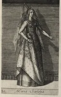 Picture 28 of 31 from Principes Hollandiae et Zelandiae, domini Frisiae : cvm genuinis ipsorum iconibus, à Theodorico Aquitaniae ad Iacobam Bauariae, diuersorum quondam pictorum opera, ad viuum sedulò depictis : nunc autem primum ex vetustissimis parietibus, in Carmelo obsessae vrbis Harlemi, per praesidiarios direpto, industria Guilielmi Thybauti repertis, ac sincerè vnà cum reliquorum principum figuris, ad instar probatissimorum exemplarium delineatis (1578), leaf 164