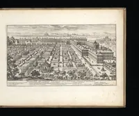 An illustration from Li giardini di Roma : con le loro piante alzate e vedvte in prospettiva (1683)