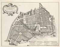 An illustration from Li giardini di Roma : con le loro piante alzate e vedvte in prospettiva (1683)