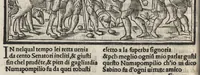 An illustration from Di Ovidio Le metamorphosi, cioe, Trasmutationi : tradotte dal latino diligentemente in uolgar uerso, con le sue allegorie, significatione & dichiaratione delle fabole in prosa (1533)