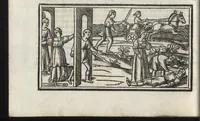 An illustration from Di Ovidio Le metamorphosi, cioe, Trasmutationi : tradotte dal latino diligentemente in uolgar uerso, con le sue allegorie, significatione & dichiaratione delle fabole in prosa (1533)