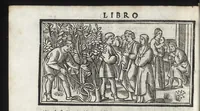 Picture 5 of 16 from Di Ovidio Le metamorphosi, cioe, Trasmutationi : tradotte dal latino diligentemente in uolgar uerso, con le sue allegorie, significatione & dichiaratione delle fabole in prosa (1533), leaf 61