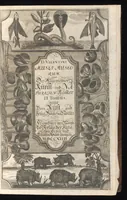 An illustration from Museum museorum, oder, Vollständige Schau Bühne aller Materialien und Specereyen : nebst deren natürlichen Beschreibung, Election, Nutzen und Gebrauch, aus andern Material-Kunst-und Naturalien-Kammern, oost-und-west-indischen Reiss-Beschreibungen ... : wie auch selbst-eigenen Erfahrung, zum Vorschub der studirenden Jugend, Materialisten ... u.s.w. also verfasset, und mit etlich hundert sauberen Kupfferstücken unter Augen geleget (1714)