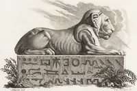 An illustration from Darstellung und Geschichte des Geschmacks der vorzüglichsten Völker in Beziehung auf die innere Auszierung der Zimmer und auf die Baukunst (1796)