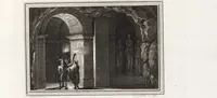 An illustration from Darstellung und Geschichte des Geschmacks der vorzüglichsten Völker in Beziehung auf die innere Auszierung der Zimmer und auf die Baukunst (1796)