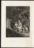 An illustration from Darstellung und Geschichte des Geschmacks der vorzüglichsten Völker in Beziehung auf die innere Auszierung der Zimmer und auf die Baukunst (1796)