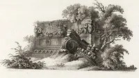 An illustration from Darstellung und Geschichte des Geschmacks der vorzüglichsten Völker in Beziehung auf die innere Auszierung der Zimmer und auf die Baukunst (1796)