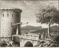 An illustration from Darstellung und Geschichte des Geschmacks der vorzüglichsten Völker in Beziehung auf die innere Auszierung der Zimmer und auf die Baukunst (1796)