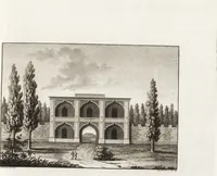 An illustration from Darstellung und Geschichte des Geschmacks der vorzüglichsten Völker in Beziehung auf die innere Auszierung der Zimmer und auf die Baukunst (1796)