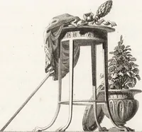 Picture 2 of 8 from Darstellung und Geschichte des Geschmacks der vorzüglichsten Völker in Beziehung auf die innere Auszierung der Zimmer und auf die Baukunst (1796), leaf 19