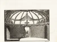 An illustration from Darstellung und Geschichte des Geschmacks der vorzüglichsten Völker in Beziehung auf die innere Auszierung der Zimmer und auf die Baukunst (1796)
