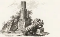 An illustration from Darstellung und Geschichte des Geschmacks der vorzüglichsten Völker in Beziehung auf die innere Auszierung der Zimmer und auf die Baukunst (1796)