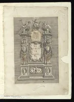 An illustration from Specvlvm Romanae magnificentiae : omnia fere qvaecvnq- in vrbe monvmenta extant partim ivxta antiqvam partim ivxta hodiernam formam accuratiss. delineata repraesentans : accesserunt non paucae tum antiquarum tum modernarum rerum urbis figurae nusquam antehac aeditae ... (1544)