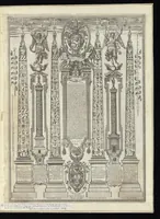 An illustration from Specvlvm Romanae magnificentiae : omnia fere qvaecvnq- in vrbe monvmenta extant partim ivxta antiqvam partim ivxta hodiernam formam accuratiss. delineata repraesentans : accesserunt non paucae tum antiquarum tum modernarum rerum urbis figurae nusquam antehac aeditae ... (1544)