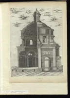 An illustration from Specvlvm Romanae magnificentiae : omnia fere qvaecvnq- in vrbe monvmenta extant partim ivxta antiqvam partim ivxta hodiernam formam accuratiss. delineata repraesentans : accesserunt non paucae tum antiquarum tum modernarum rerum urbis figurae nusquam antehac aeditae ... (1544)
