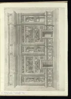 Picture 25 of 25 from Specvlvm Romanae magnificentiae : omnia fere qvaecvnq- in vrbe monvmenta extant partim ivxta antiqvam partim ivxta hodiernam formam accuratiss. delineata repraesentans : accesserunt non paucae tum antiquarum tum modernarum rerum urbis figurae nusquam antehac aeditae ... (1544), leaf 128