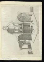 An illustration from Specvlvm Romanae magnificentiae : omnia fere qvaecvnq- in vrbe monvmenta extant partim ivxta antiqvam partim ivxta hodiernam formam accuratiss. delineata repraesentans : accesserunt non paucae tum antiquarum tum modernarum rerum urbis figurae nusquam antehac aeditae ... (1544)
