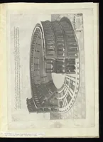 An illustration from Specvlvm Romanae magnificentiae : omnia fere qvaecvnq- in vrbe monvmenta extant partim ivxta antiqvam partim ivxta hodiernam formam accuratiss. delineata repraesentans : accesserunt non paucae tum antiquarum tum modernarum rerum urbis figurae nusquam antehac aeditae ... (1544)
