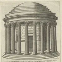 Picture 28 of 28 from Specvlvm Romanae magnificentiae : omnia fere qvaecvnq- in vrbe monvmenta extant partim ivxta antiqvam partim ivxta hodiernam formam accuratiss. delineata repraesentans : accesserunt non paucae tum antiquarum tum modernarum rerum urbis figurae nusquam antehac aeditae ... (1544), leaf 94