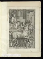 An illustration from Specvlvm Romanae magnificentiae : omnia fere qvaecvnq- in vrbe monvmenta extant partim ivxta antiqvam partim ivxta hodiernam formam accuratiss. delineata repraesentans : accesserunt non paucae tum antiquarum tum modernarum rerum urbis figurae nusquam antehac aeditae ... (1544)