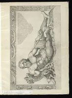 An illustration from Specvlvm Romanae magnificentiae : omnia fere qvaecvnq- in vrbe monvmenta extant partim ivxta antiqvam partim ivxta hodiernam formam accuratiss. delineata repraesentans : accesserunt non paucae tum antiquarum tum modernarum rerum urbis figurae nusquam antehac aeditae ... (1544)