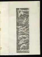 An illustration from Specvlvm Romanae magnificentiae : omnia fere qvaecvnq- in vrbe monvmenta extant partim ivxta antiqvam partim ivxta hodiernam formam accuratiss. delineata repraesentans : accesserunt non paucae tum antiquarum tum modernarum rerum urbis figurae nusquam antehac aeditae ... (1544)