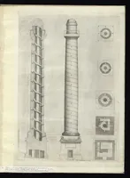 An illustration from Specvlvm Romanae magnificentiae : omnia fere qvaecvnq- in vrbe monvmenta extant partim ivxta antiqvam partim ivxta hodiernam formam accuratiss. delineata repraesentans : accesserunt non paucae tum antiquarum tum modernarum rerum urbis figurae nusquam antehac aeditae ... (1544)