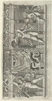 Picture 18 of 22 from Specvlvm Romanae magnificentiae : omnia fere qvaecvnq- in vrbe monvmenta extant partim ivxta antiqvam partim ivxta hodiernam formam accuratiss. delineata repraesentans : accesserunt non paucae tum antiquarum tum modernarum rerum urbis figurae nusquam antehac aeditae ... (1544), leaf 72