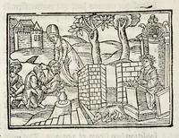 Picture 13 of 51 from Les oeuures de Virgile : translatees de latin en francoys, et nouuellement imprimees, veues et corrigees oultre les precedentes impressions : avec les histoires mises [et] posees chascune en son lieu, ainsi que lon pourra veoir dedans le liure, lesquelles sont moult recreatiues (1540), leaf 113