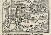 Picture 46 of 51 from Les oeuures de Virgile : translatees de latin en francoys, et nouuellement imprimees, veues et corrigees oultre les precedentes impressions : avec les histoires mises [et] posees chascune en son lieu, ainsi que lon pourra veoir dedans le liure, lesquelles sont moult recreatiues (1540), leaf 373