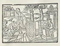 Picture 5 of 51 from Les oeuures de Virgile : translatees de latin en francoys, et nouuellement imprimees, veues et corrigees oultre les precedentes impressions : avec les histoires mises [et] posees chascune en son lieu, ainsi que lon pourra veoir dedans le liure, lesquelles sont moult recreatiues (1540), leaf 49