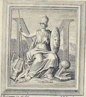 Picture 3 of 90 from Serie di ritratti degli eccellenti pittori : dipinti di propria mano che esistono nell'Imperial galleria di Firenze (1752), leaf 12