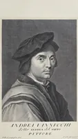 An illustration from Serie di ritratti degli eccellenti pittori : dipinti di propria mano che esistono nell'Imperial galleria di Firenze (1752)