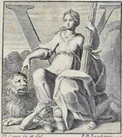 Picture 51 of 90 from Serie di ritratti degli eccellenti pittori : dipinti di propria mano che esistono nell'Imperial galleria di Firenze (1752), leaf 206