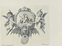 Picture 58 of 90 from Serie di ritratti degli eccellenti pittori : dipinti di propria mano che esistono nell'Imperial galleria di Firenze (1752), leaf 243