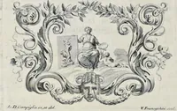 Picture 71 of 90 from Serie di ritratti degli eccellenti pittori : dipinti di propria mano che esistono nell'Imperial galleria di Firenze (1752), leaf 309