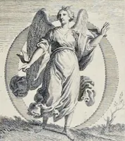 An illustration from Serie di ritratti degli eccellenti pittori : dipinti di propria mano che esistono nell'Imperial galleria di Firenze (1752)