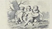 Picture 21 of 90 from Serie di ritratti degli eccellenti pittori : dipinti di propria mano che esistono nell'Imperial galleria di Firenze (1752), leaf 85