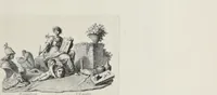 An illustration from Serie di ritratti degli eccellenti pittori : dipinti di propria mano che esistono nell'Imperial galleria di Firenze (1752)