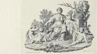 An illustration from Serie di ritratti degli eccellenti pittori : dipinti di propria mano che esistono nell'Imperial galleria di Firenze (1752)