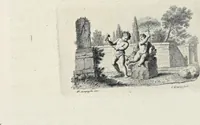 An illustration from Serie di ritratti degli eccellenti pittori : dipinti di propria mano che esistono nell'Imperial galleria di Firenze (1752)