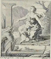 Picture 63 of 104 from Serie di ritratti degli eccellenti pittori : dipinti di propria mano che esistono nell'Imperial galleria di Firenze (1752), leaf 212